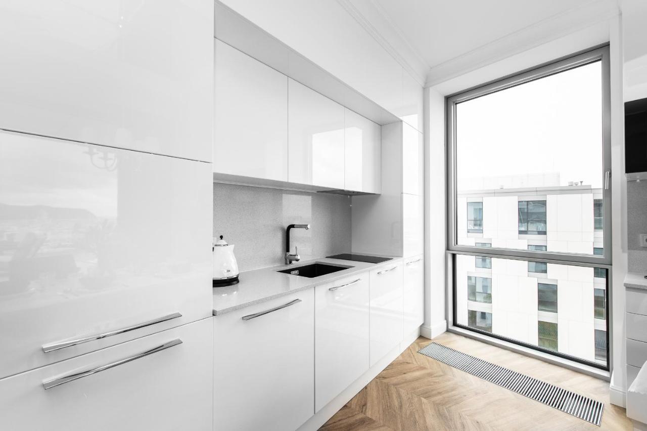 Yacht Park Premium Apartment Sea View Гдиня Екстер'єр фото