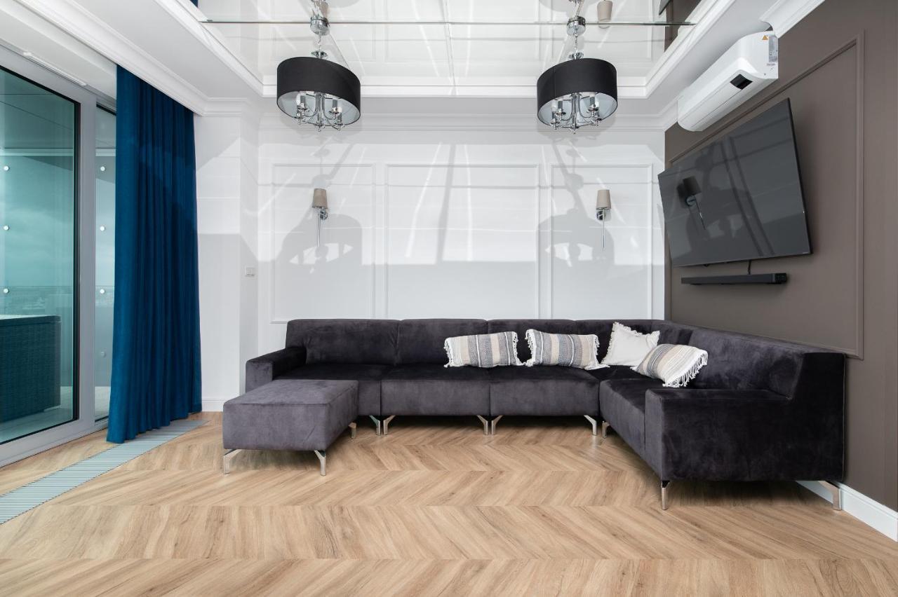 Yacht Park Premium Apartment Sea View Гдиня Екстер'єр фото