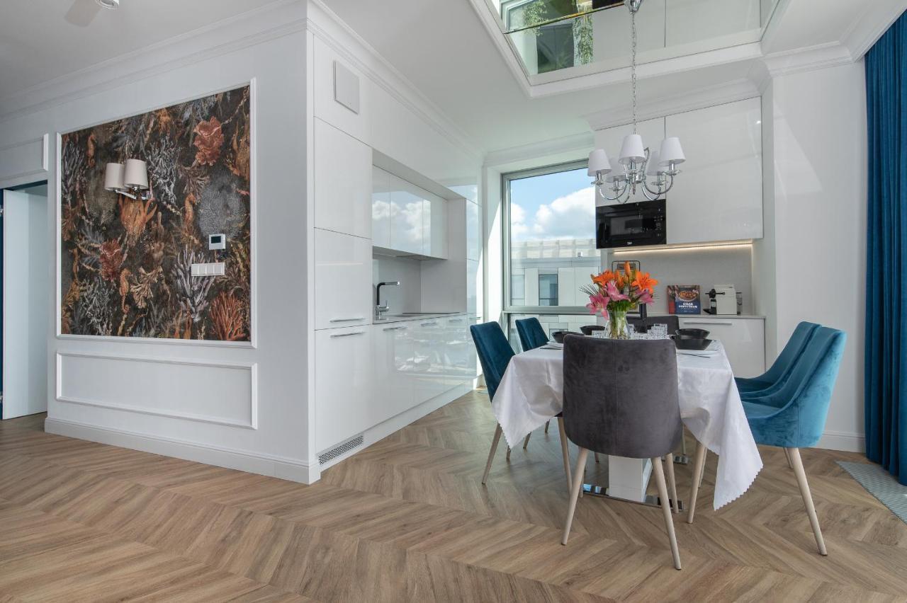 Yacht Park Premium Apartment Sea View Гдиня Екстер'єр фото