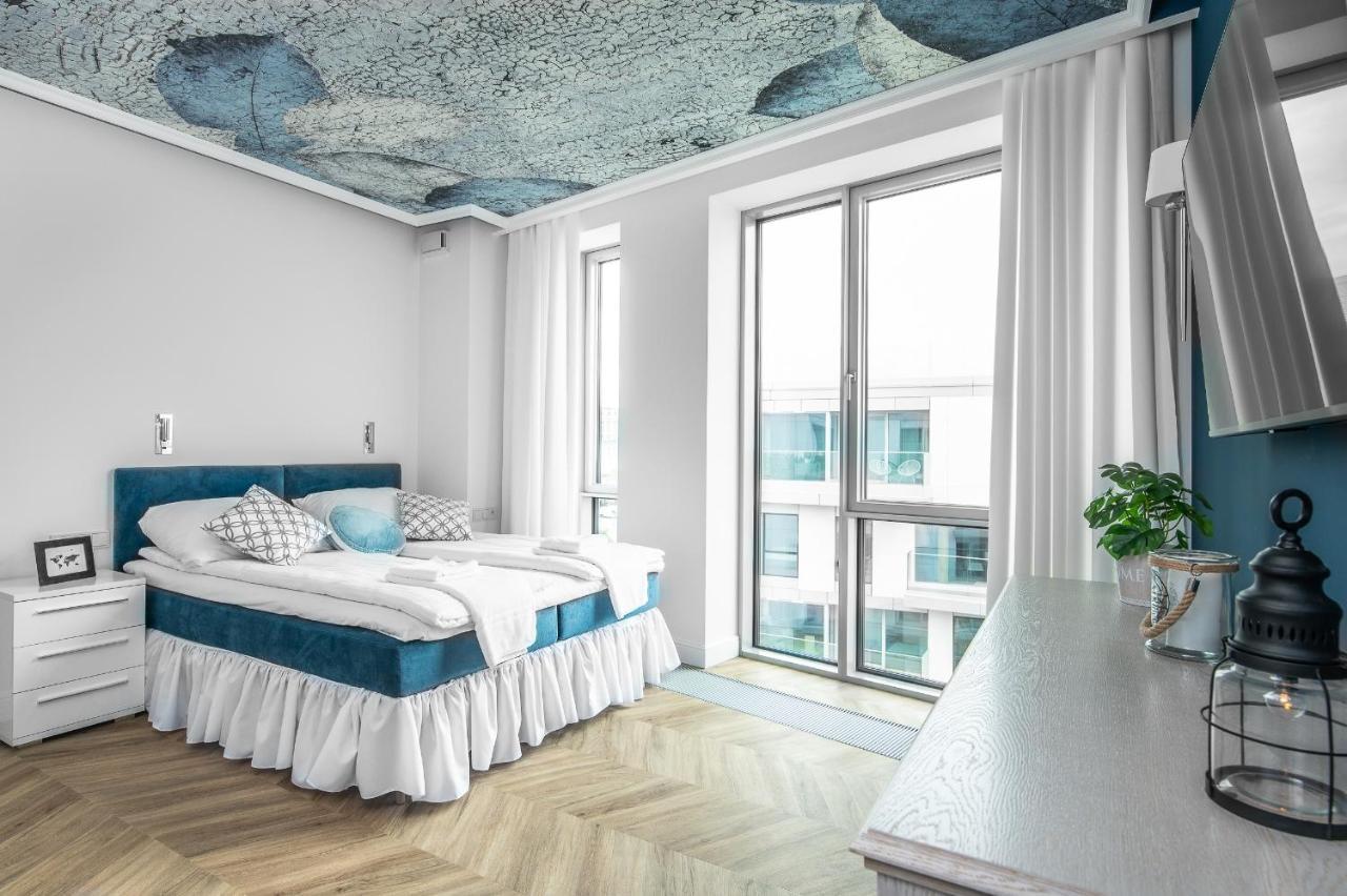Yacht Park Premium Apartment Sea View Гдиня Екстер'єр фото